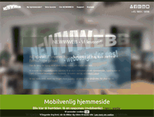 Tablet Screenshot of newwweb.dk
